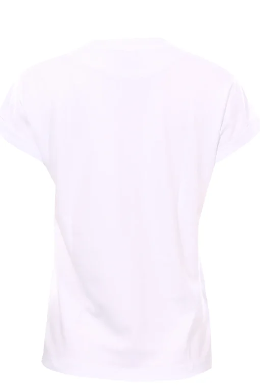 T-shirt girocollo in cotone