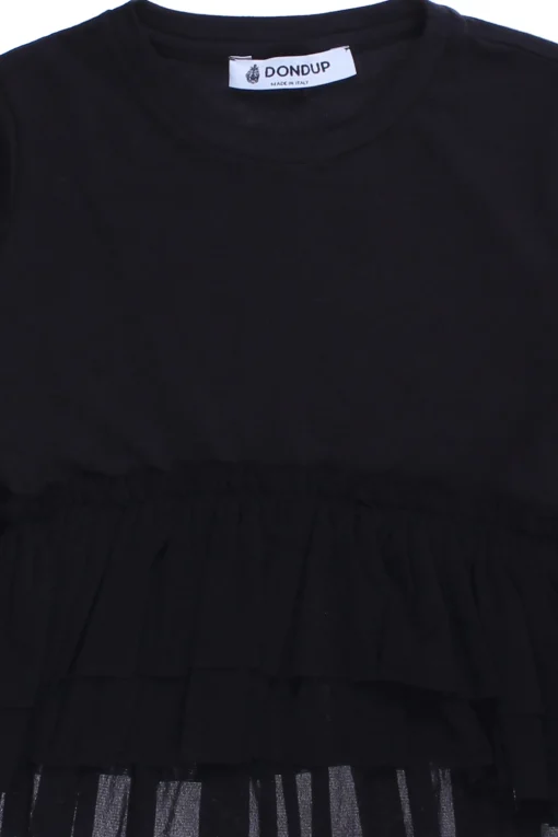 T-shirt girocollo in cotone
