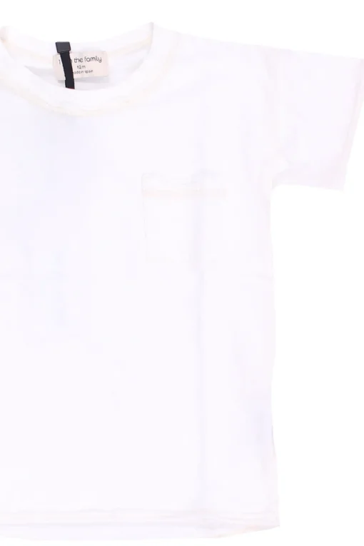 T-shirt girocollo in cotone