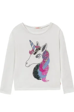 T-shirt girocollo unicorno