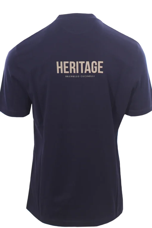 t-shirt heritage in cotone