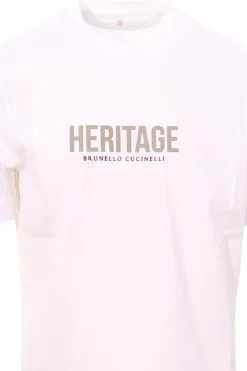 t-shirt heritage in cotone