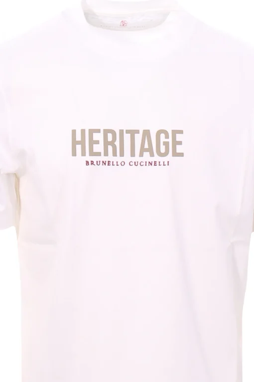 t-shirt heritage in cotone
