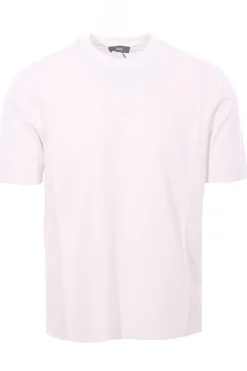 t-shirt in cotone bordi continui