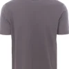 t-shirt in cotone bordi continui