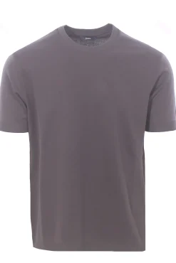t-shirt in cotone bordi continui