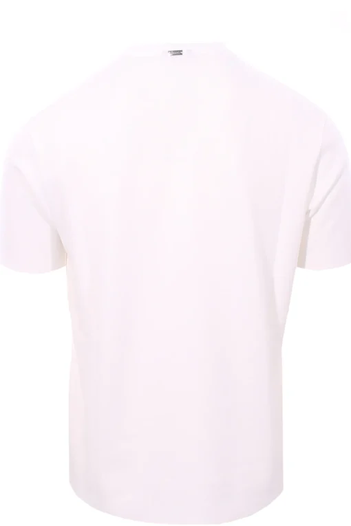 t-shirt in cotone bordi continui