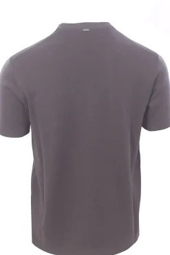 t-shirt in cotone bordi continui