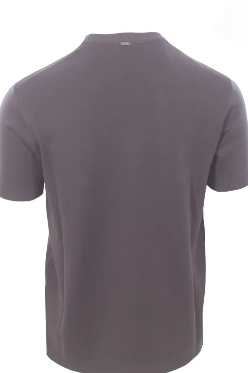 t-shirt in cotone bordi continui
