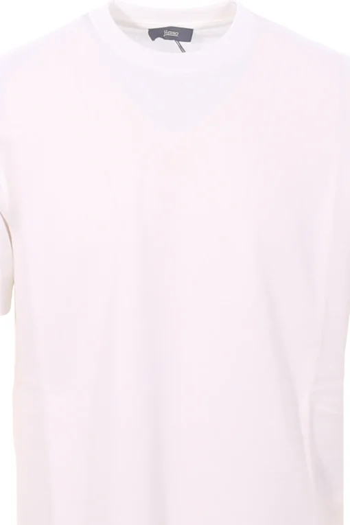 t-shirt in cotone bordi continui