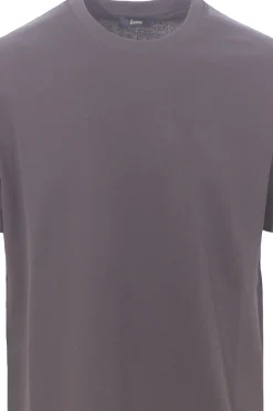 t-shirt in cotone bordi continui