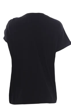 T-shirt in cotone con applicazione