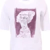 T-shirt in cotone con stampa