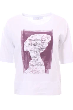 T-shirt in cotone con stampa
