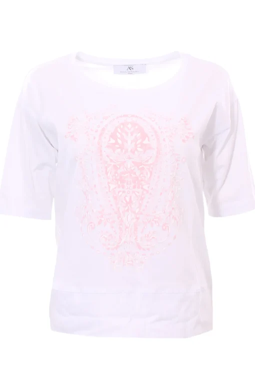 T-shirt in cotone con stampa