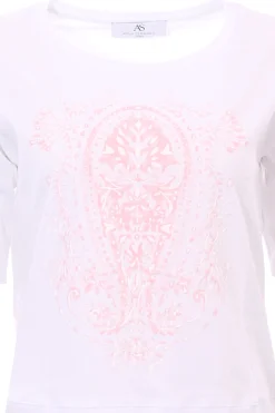 T-shirt in cotone con stampa