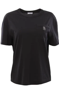 T-shirt in cotone con taschino