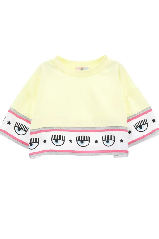 T-shirt in cotone logo