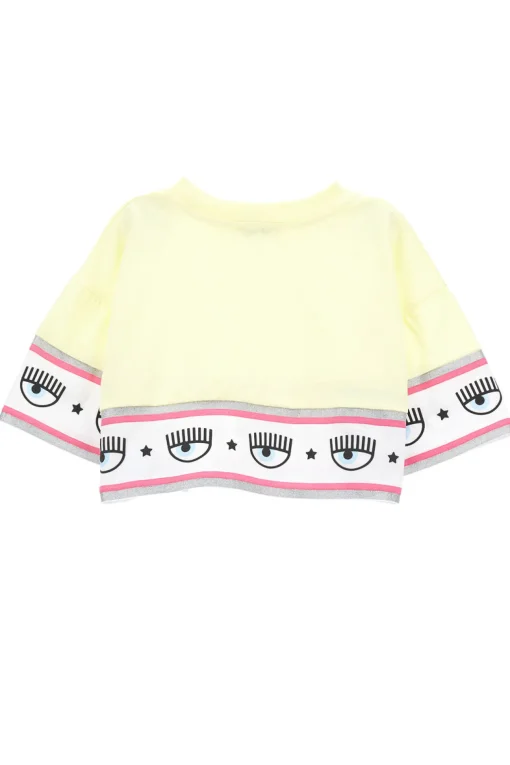 T-shirt in cotone logo