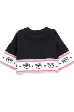 T-shirt in cotone logo