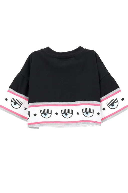 T-shirt in cotone logo