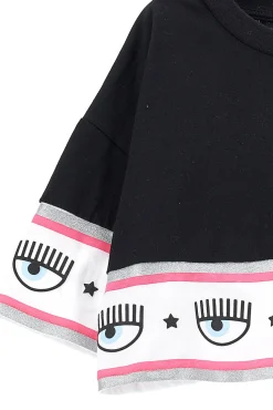 T-shirt in cotone logo