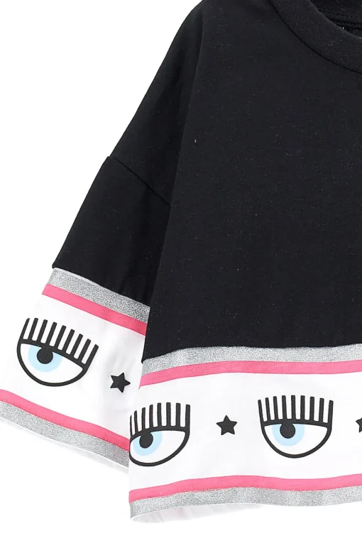 T-shirt in cotone logo