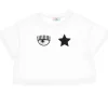 T-shirt in cotone occhio