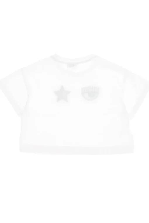 T-shirt in cotone occhio
