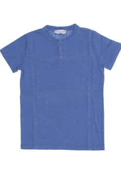 T-shirt in cotone ser slub