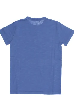 T-shirt in cotone ser slub