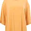 T-shirt in crepe di seta