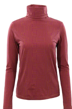T-shirt in jersey disegno geometrico