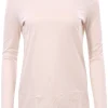 T-shirt in tencel manica lunga