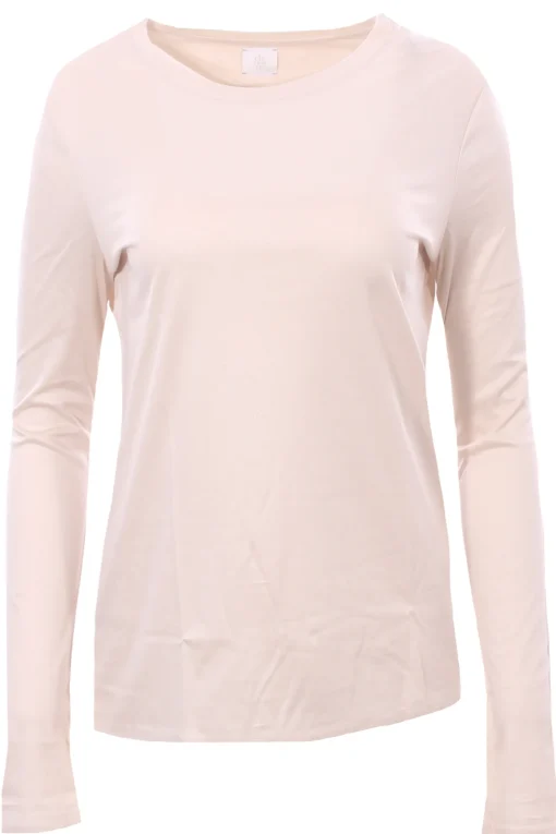 T-shirt in tencel manica lunga