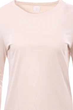T-shirt in tencel manica lunga