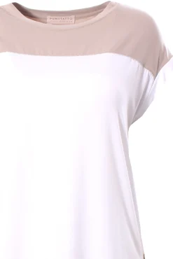 T-shirt in viscosa