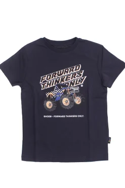 T-shirt macchina in cotone