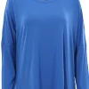 T-shirt over in viscosa