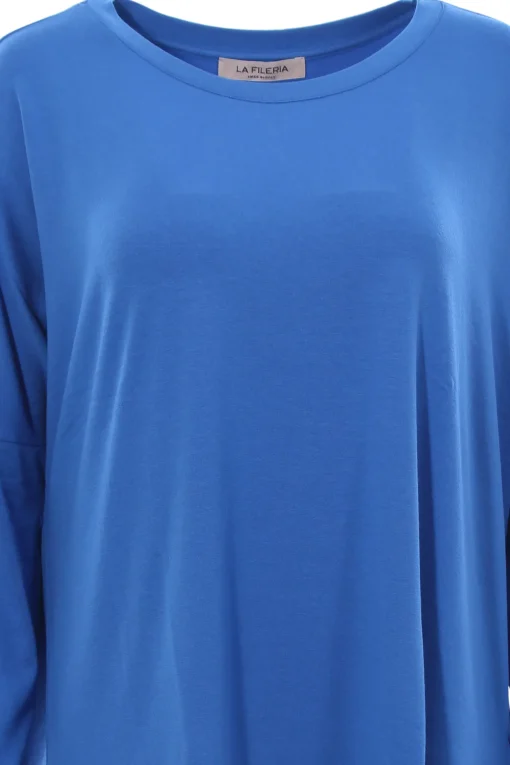 T-shirt over in viscosa
